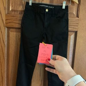 Black American Eagle Jeggings